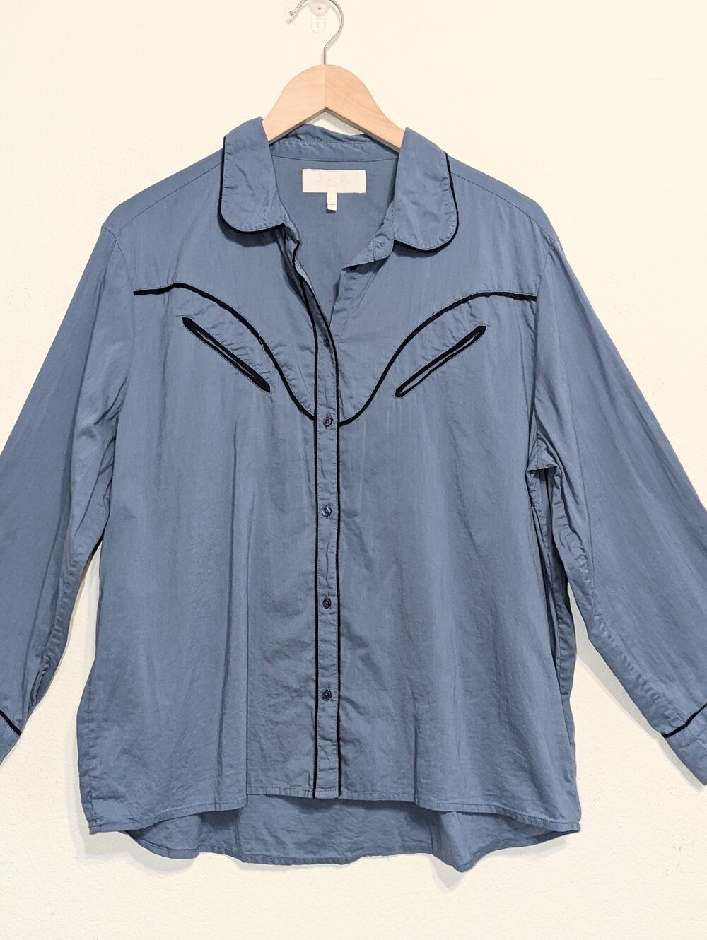 The Great Western Cotton Pajama Top Size 2(Medium). Good pre-owned condition.